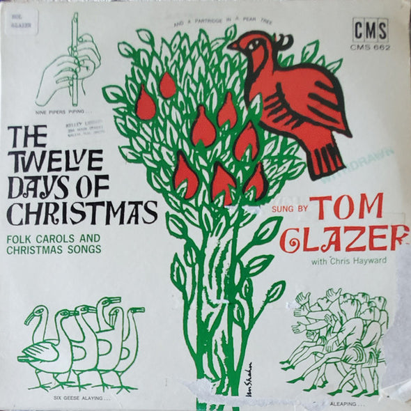 Tom Glazer : The Twelve Days Of Christmas (LP, Album)