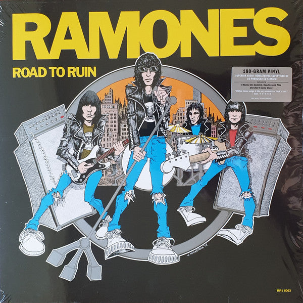 Ramones : Road To Ruin (LP, Album, RE, RM, 180)