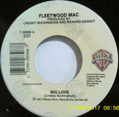 Fleetwood Mac : Big Love (7", Spe)