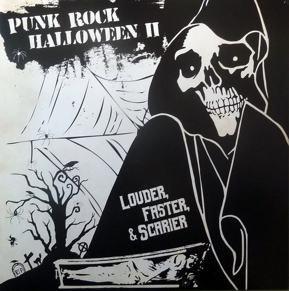 Various : Punk Rock Halloween II: Louder, Faster, & Scarier (LP, Comp, Ora)