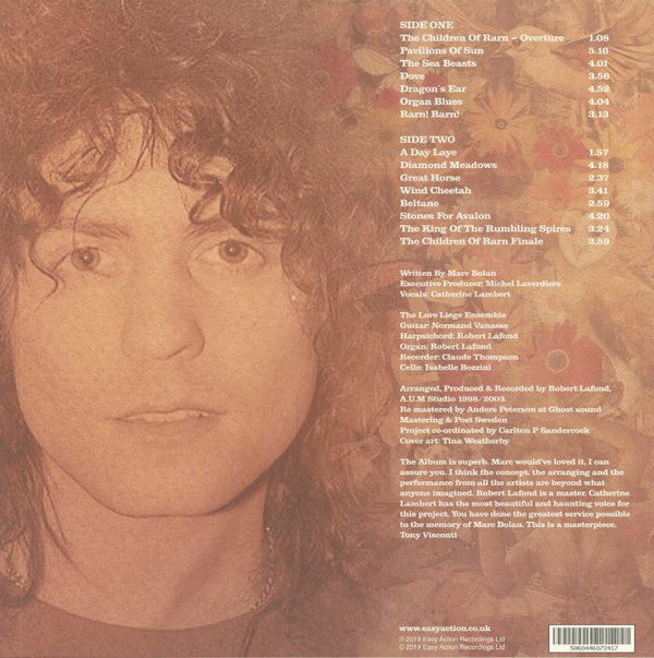 Catherine Lambert & The Lore Liege Ensemble : Beltane (Tales From The Book Of Time) The Music Of Marc Bolan (LP, Album, RE, RM, CD)