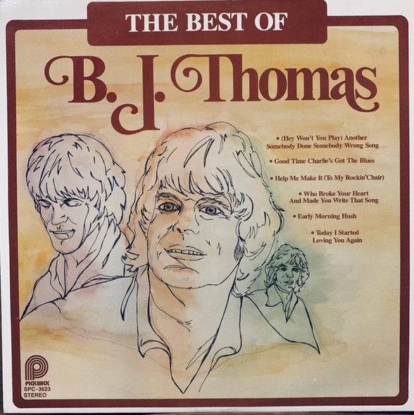B.J. Thomas : The Best Of B.J. Thomas (LP, Comp)