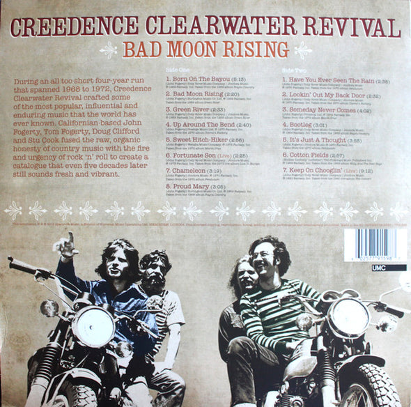 Creedence Clearwater Revival : Bad Moon Rising - The Collection (LP, Comp, RE)