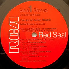 Julian Bream : The Art Of Julian Bream (LP, Album, RE, RP, Ind)