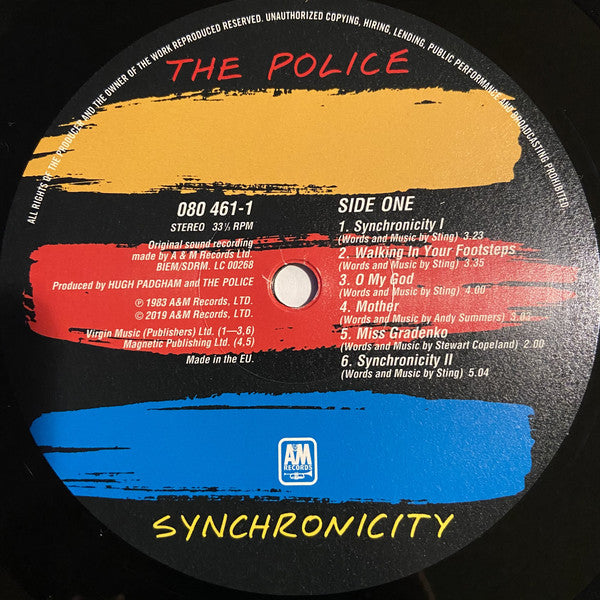 Police, The : Synchronicity (LP,Album,Reissue)