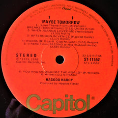 Hagood Hardy : Maybe Tomorrow (LP, Album)