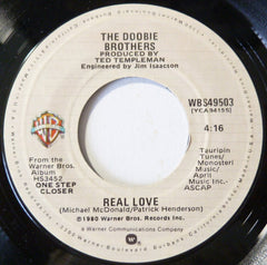 The Doobie Brothers : Real Love (7", Single, Ter)