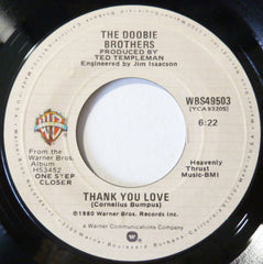 The Doobie Brothers : Real Love (7", Single, Ter)