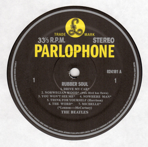 The Beatles - Rubber Soul (LP, Album, RE, RM, 180) (M)35