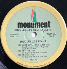 Boudleaux Bryant : Boudleaux's Bestsellers: Selections From His Hit Album  (7", EP, Promo, Ind)