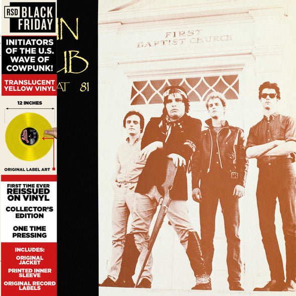 The Gun Club : Sex Beat 81 (LP, Album, RSD, Ltd, RE, Yel)