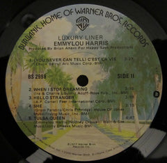 Emmylou Harris : Luxury Liner (LP, Album, Win)