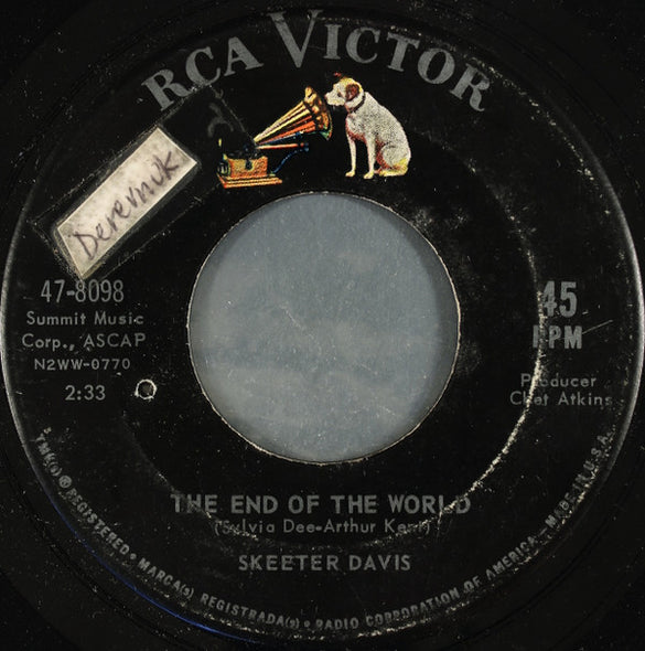Skeeter Davis : The End Of The World (7", Ind)