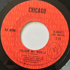 Chicago (2) : Beginnings / Colour My World (7", Single, Ter)