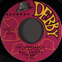 Mel Carter : When A Boy Falls In Love / So Wonderful (7", Single)