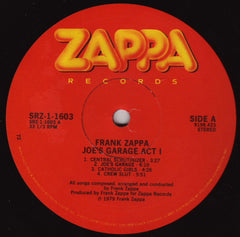 Zappa* : Joe's Garage Act I (LP, Album, 72,)