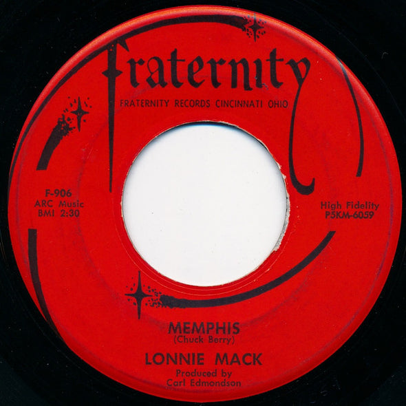 Lonnie Mack : Memphis / Down In The Dumps (7", Single)