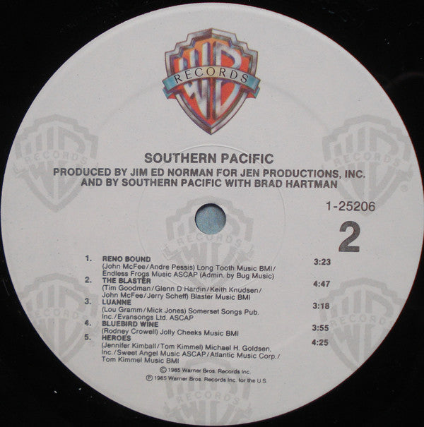 Southern Pacific : Southern Pacific (LP, Album, Spe)