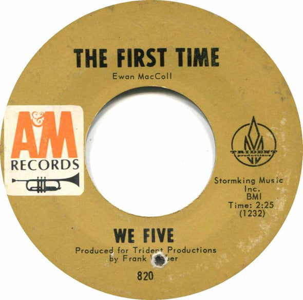 We Five : The First Time (7", Single)