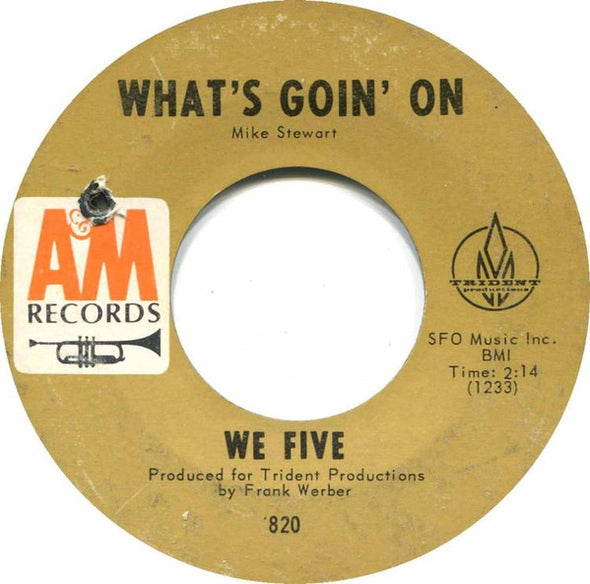 We Five : The First Time (7", Single)