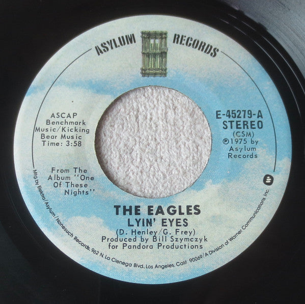1959 Green Eyes Vinyl Record