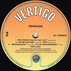 Thin Lizzy : Renegade (LP, Album, RE, 180)