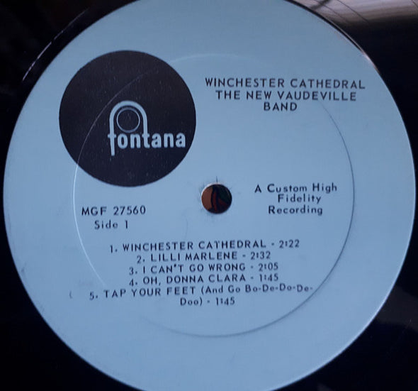 The New Vaudeville Band : Winchester Cathedral (LP, Album, Mono)