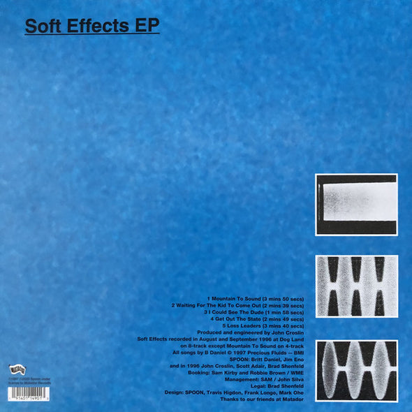 Spoon : Soft Effects EP (12", EP, RE)