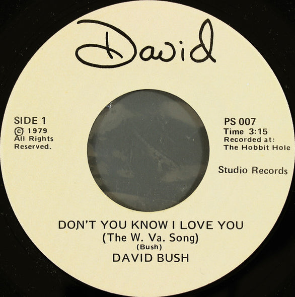 David Bush (5) : Don't You Know I Love You (The W. Va. Song) (7")