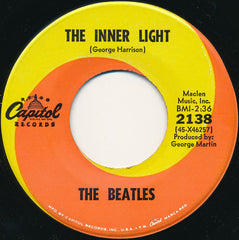 The Beatles : Lady Madonna / The Inner Light (7", Single, Mono, Scr)