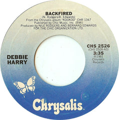 Debbie Harry* : Backfired (7", Single, Styrene, Ter)