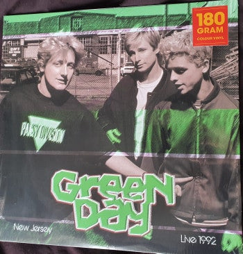 Green Day : Live In New Jersey 1992 (LP, Album, RE, Unofficial, Whi)