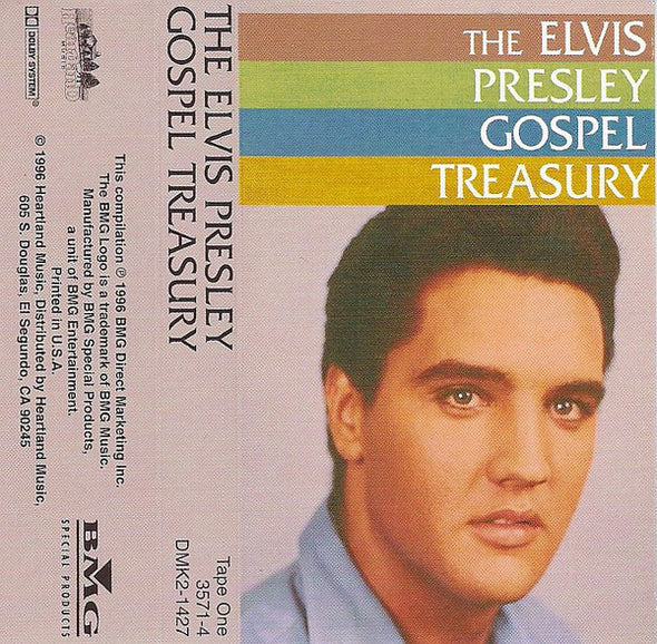Elvis Presley : The Elvis Presley Gospel Treasury (2xCass, Comp)