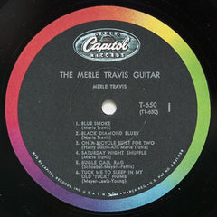 Merle Travis : The Merle Travis Guitar (LP, Album, Mono, RE, Scr)