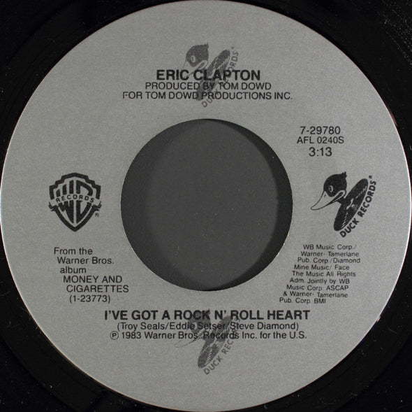 Eric Clapton : I've Got A Rock N' Roll Heart (7", Single)
