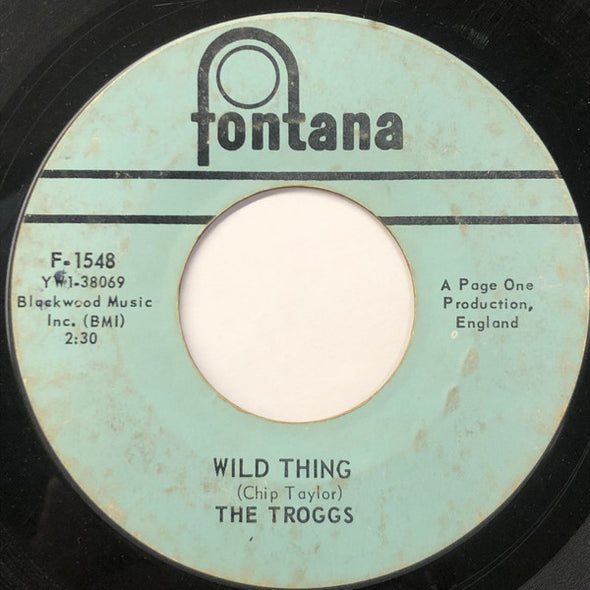 The Troggs : Wild Thing (7", Single, Mer)