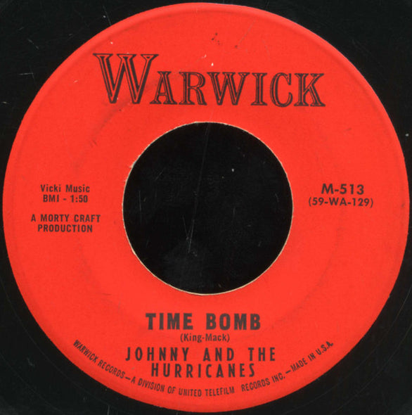 Johnny And The Hurricanes : Reveille Rock / Time Bomb (7")