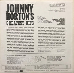 Johnny Horton : Johnny Horton's Greatest Hits (LP, Album, Comp, RP, Ter)