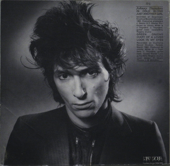 Johnny Thunders : In Cold Blood (12", MiniAlbum)