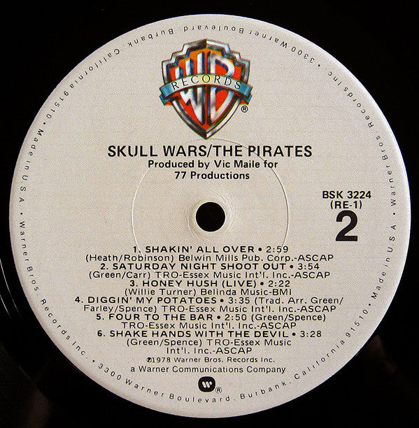 The Pirates (3) : Skull Wars (LP, Album, Jac)