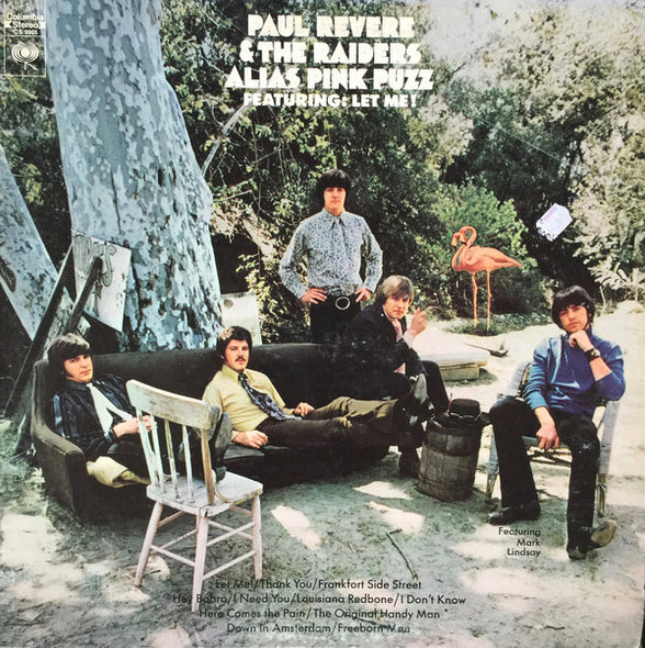 Paul Revere & The Raiders Featuring Mark Lindsay : Alias Pink Puzz (LP, Album, San)