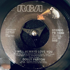 Dolly* : I Will Always Love You (7", Single, Styrene)