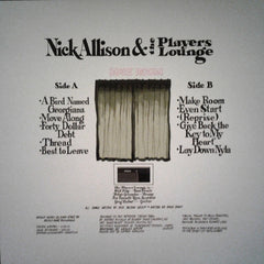 Nick Allison And The Players Lounge : Make Room (LP, Album)