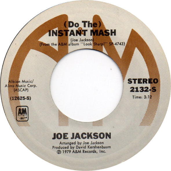 Joe Jackson : Is She Really Going Out With Him? (7", Single, Styrene, Pit)