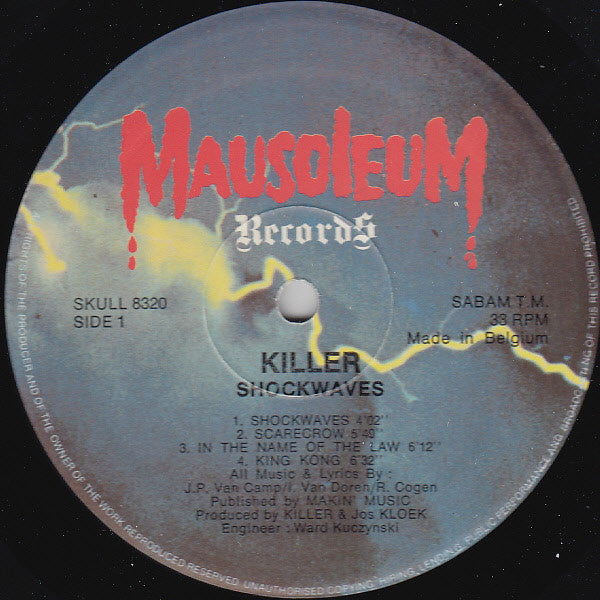 Killer (10) : Shock Waves (LP, Album)