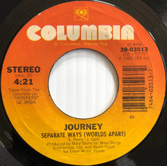 Journey : Separate Ways (Worlds Apart) (7", Single, Styrene, Car)