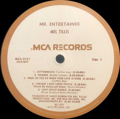 Mel Tillis : Mr. Entertainer (LP, Album, RE, Pin)
