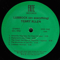 Terry Allen : Lubbock (On Everything) (2xLP, Album)