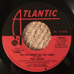 Phil Collins : You Can't Hurry Love (7", Single, Styrene, AR)