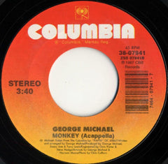 George Michael : Monkey (7", Single, Styrene, Car)
